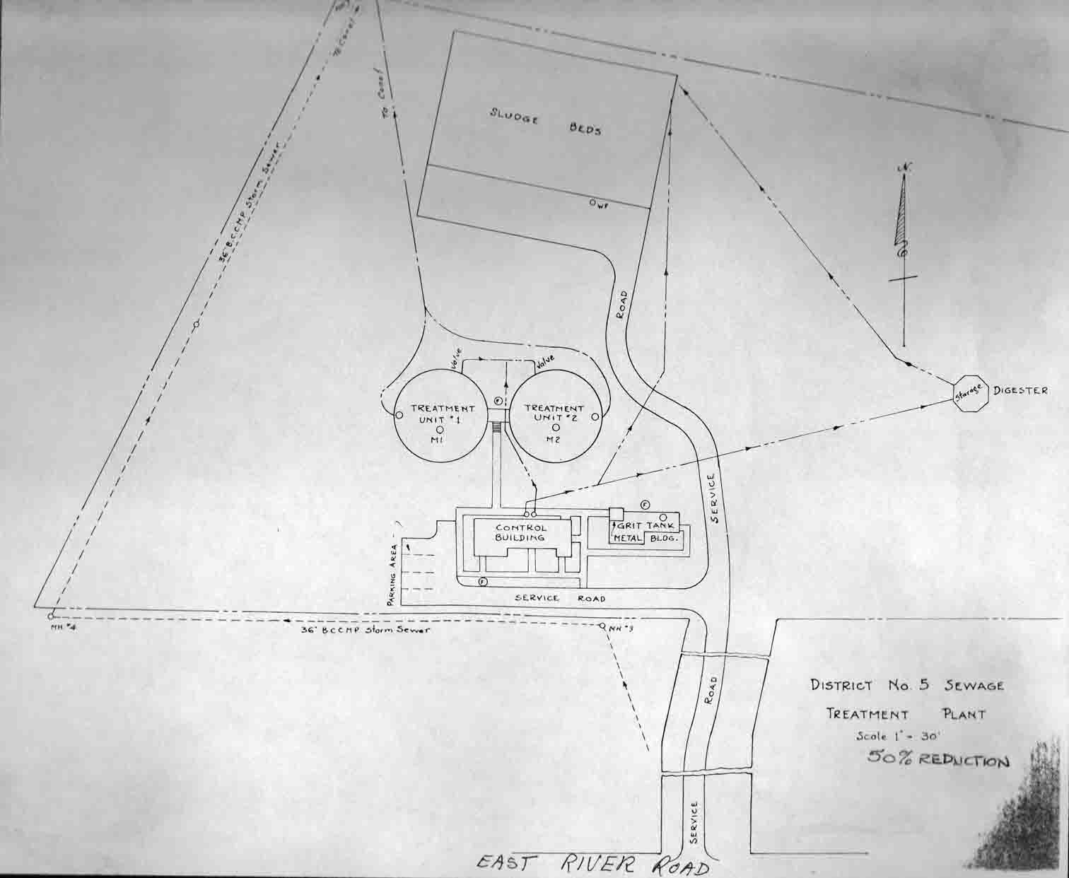 1960 District 5 plant East River Rd